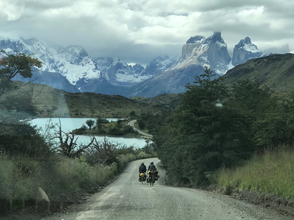 Fahrradfahren in Torres del Peine