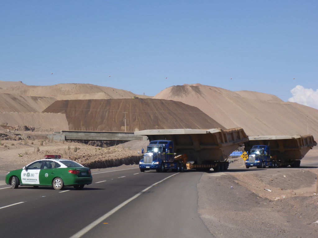 Mining trucks (well, just parts) can be really huge